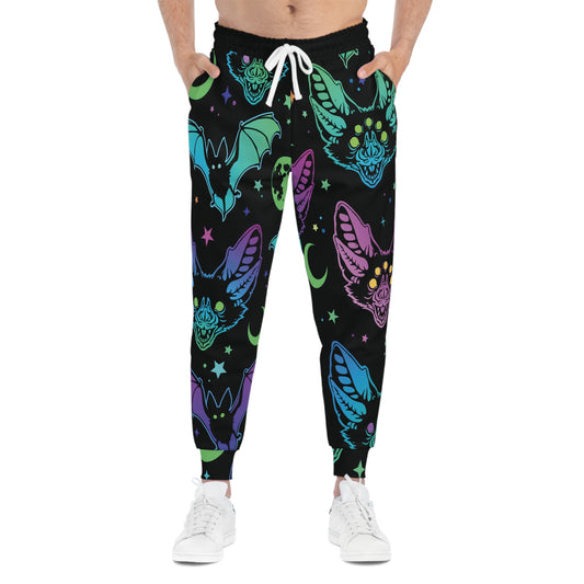 Neon Bats Athletic Joggers