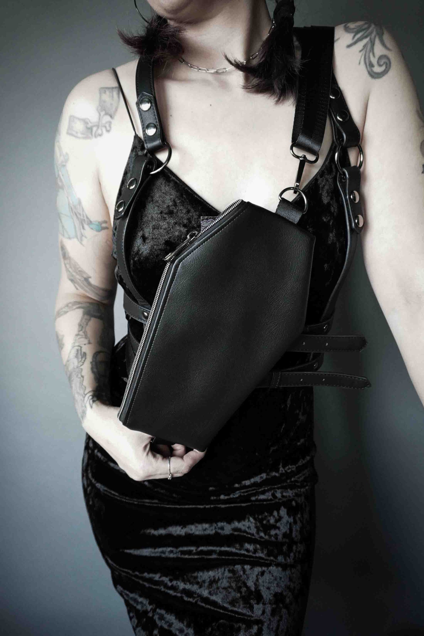 Slim Coffin Sling Bag