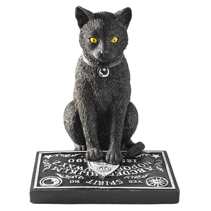 Black Cat with Spirit Board