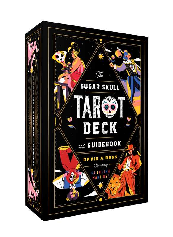 Sugar Skull Tarot Deck and Guidebook by David A Ross