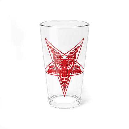 Baphomet Pint Glass