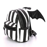 Bat Wing Striped Mini Backpack