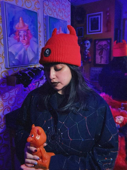 Devil Horn Beanie
