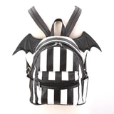 Bat Wing Striped Mini Backpack