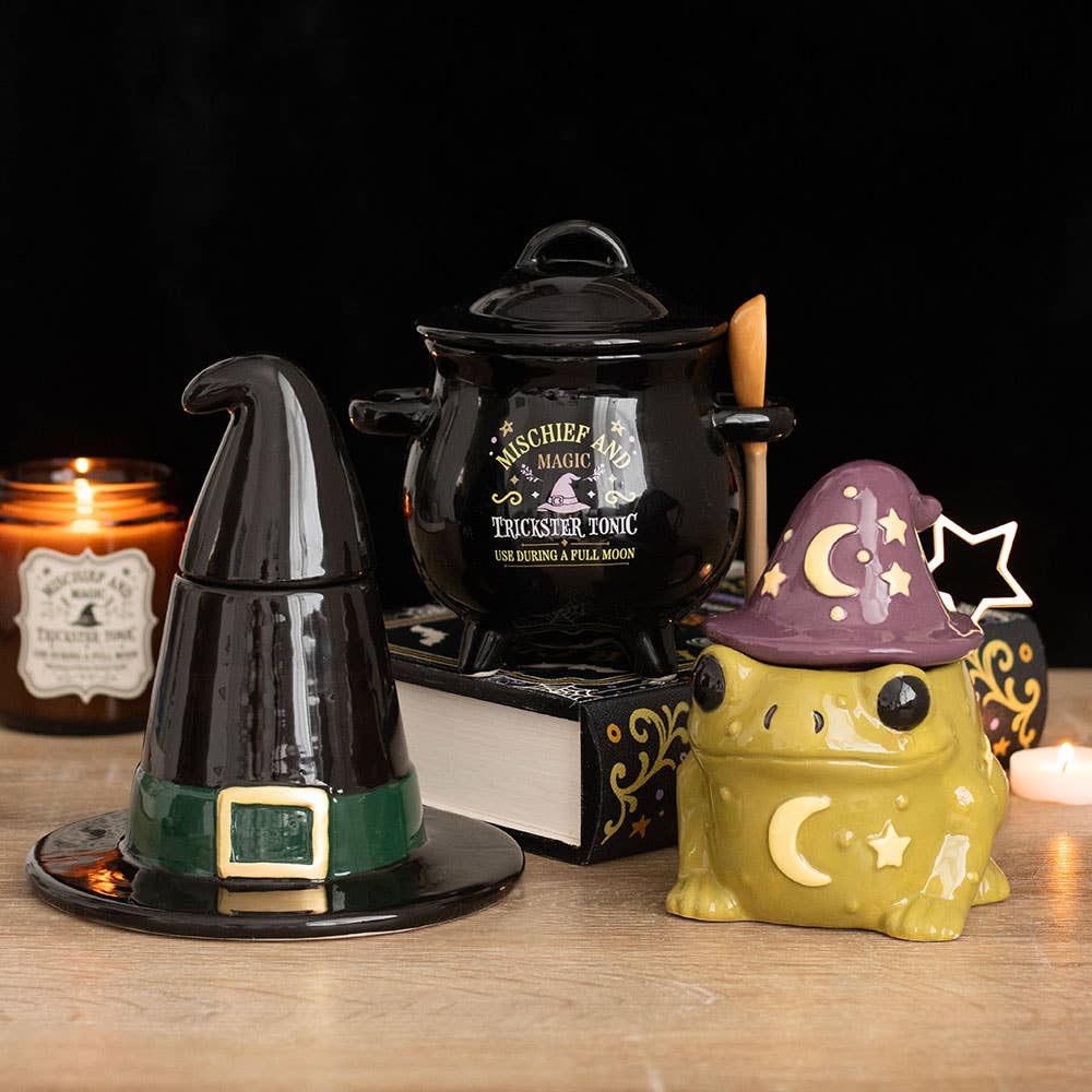 Magic Toad Shaped Halloween Mug with Spoon