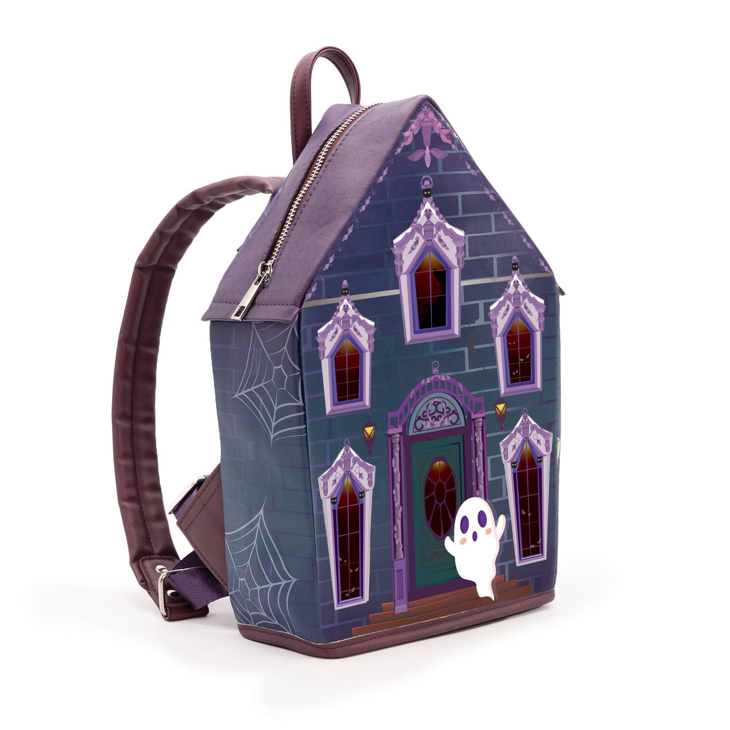 GLOW-IN-THE-DARK Haunted House Backpack 👻🏚️