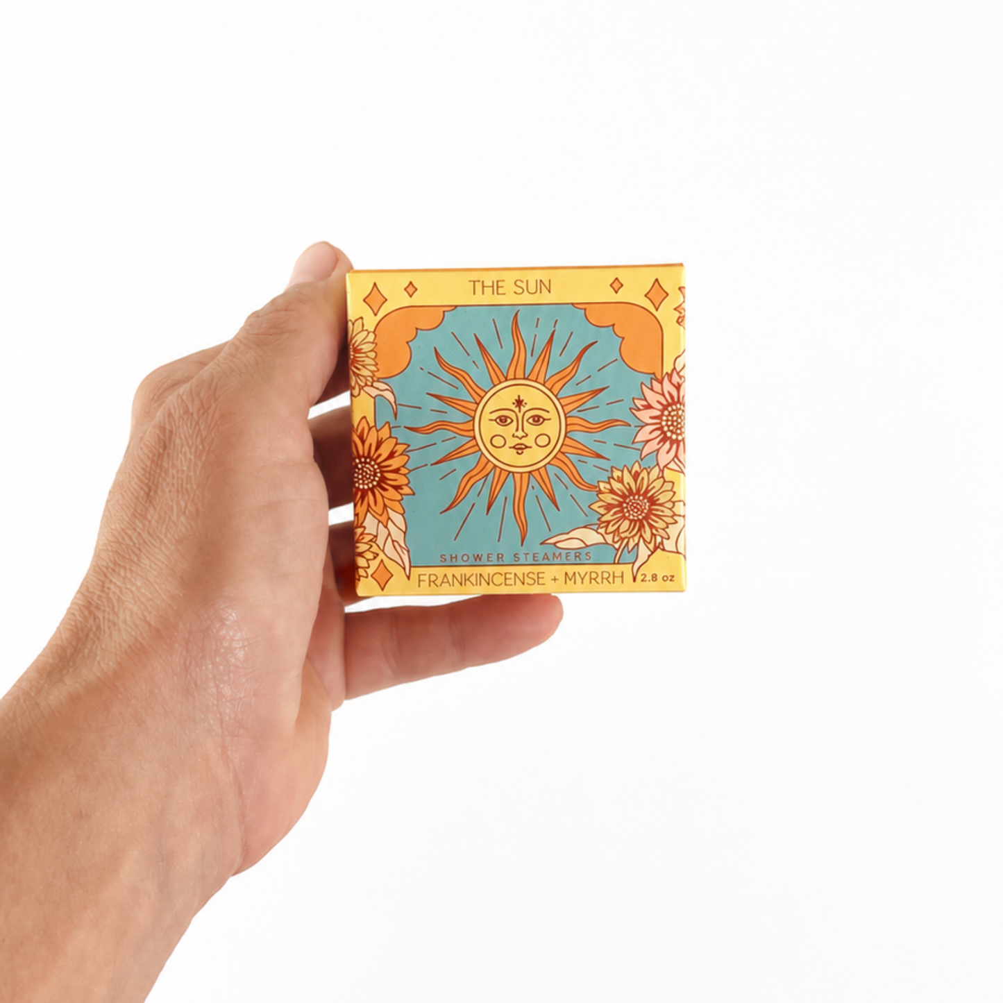 The Sunflower Shower Steamer Set in Frankincense
