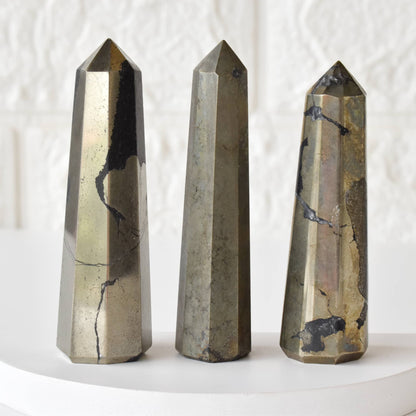 Pyrite Obelisk