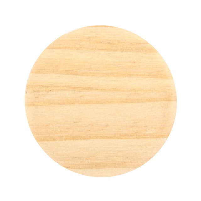 Natural Wooden Mystical Moon Spell Candle Holder