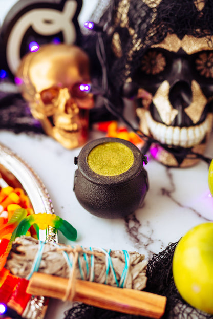 Mischief Managed Witch Cauldron Halloween Vegan Bath Bomb