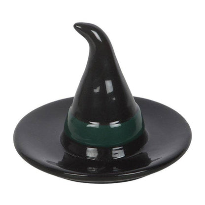 Black Witch Hat Halloween Trinket Dish
