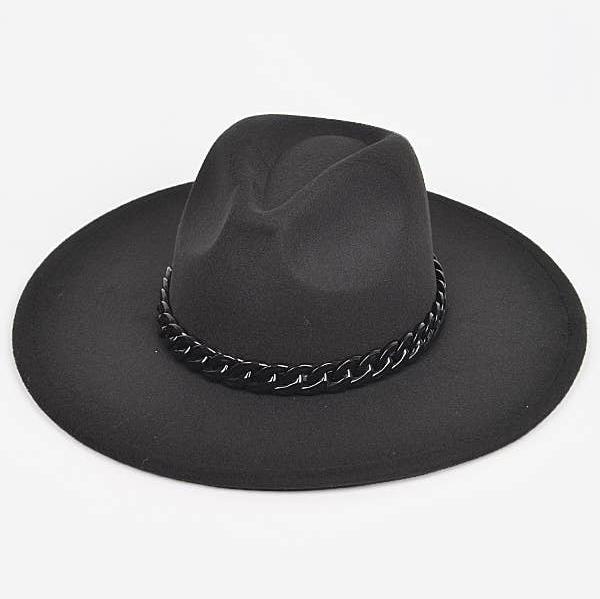 Chain Fedora Hat