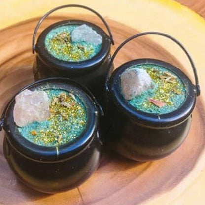Enchantress Green Cauldron Witch's Vegan Herbal Luxury Bath