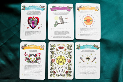 Elemental Spells: 44 Full-Color Cards & 56-Page Guidebook