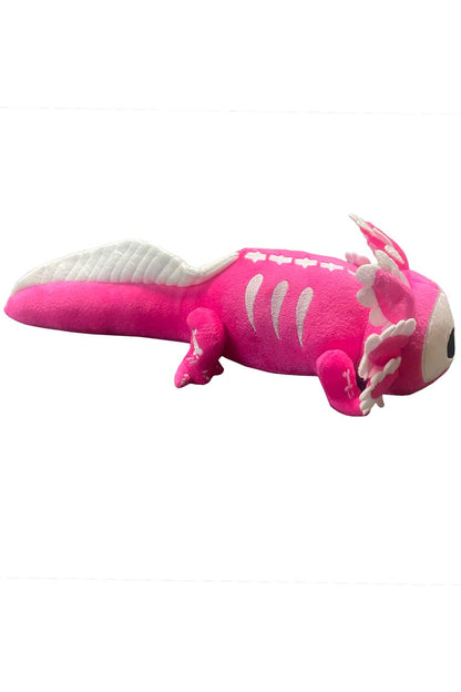 Pink Spooksalotl the Axolotl Plush Toy