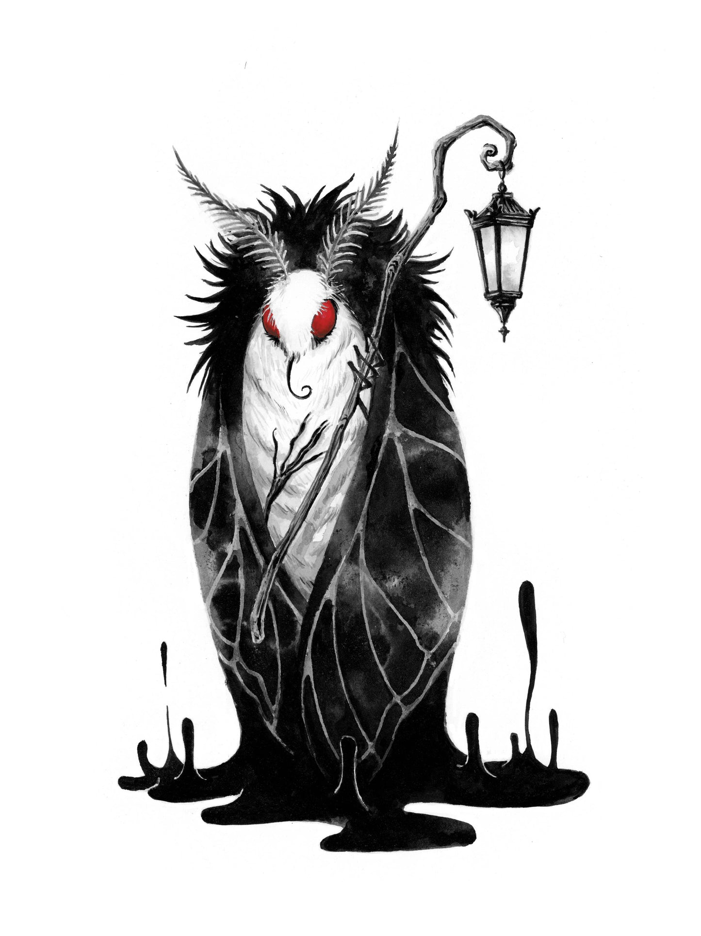 Mothman - Art Print