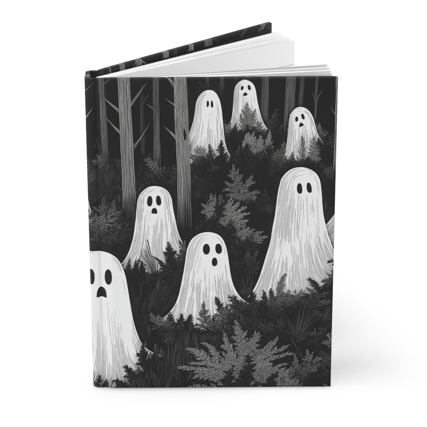 Forest Ghosts Hardcover Journal Matte