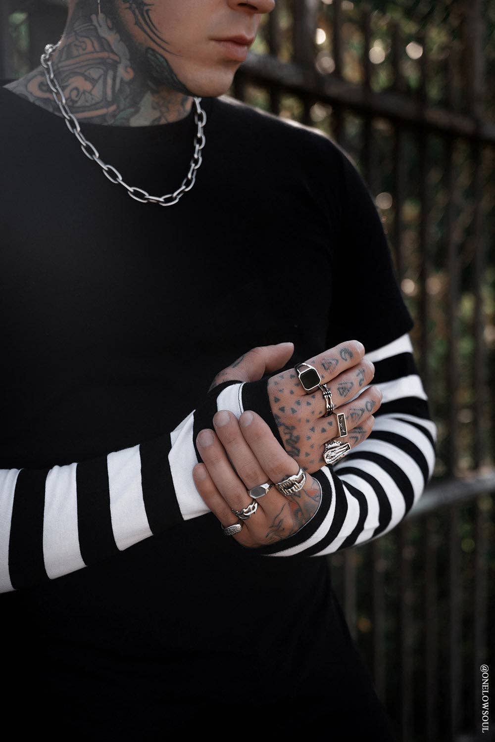 Specter Striped Long Sleeve Shirt