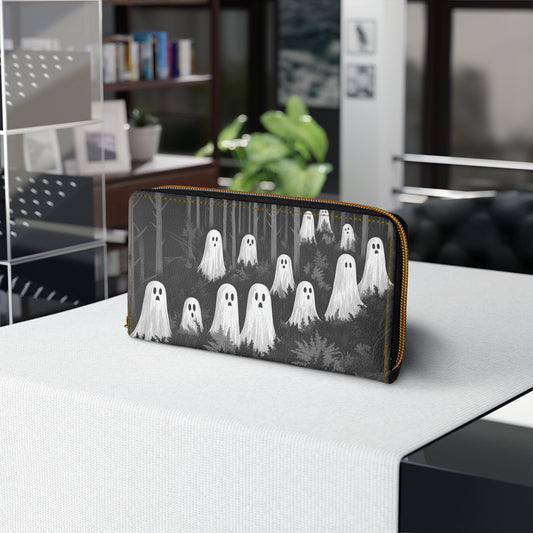 Forest Ghosts Zipper Wallet