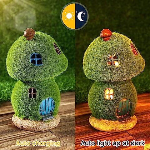 Mossy Mushroom Fairy House