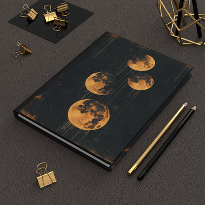 Moons Hardcover Journal Matte