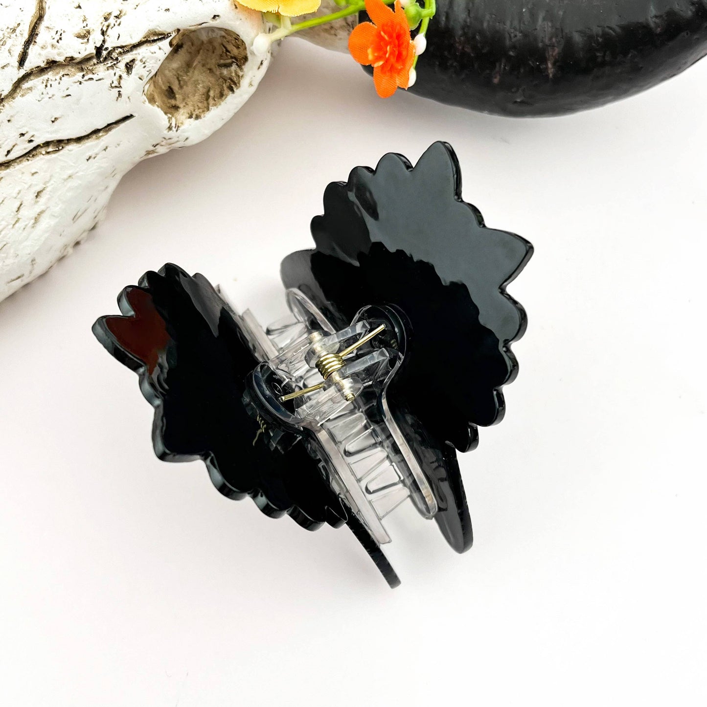 Moth Man Hair Claw Clip