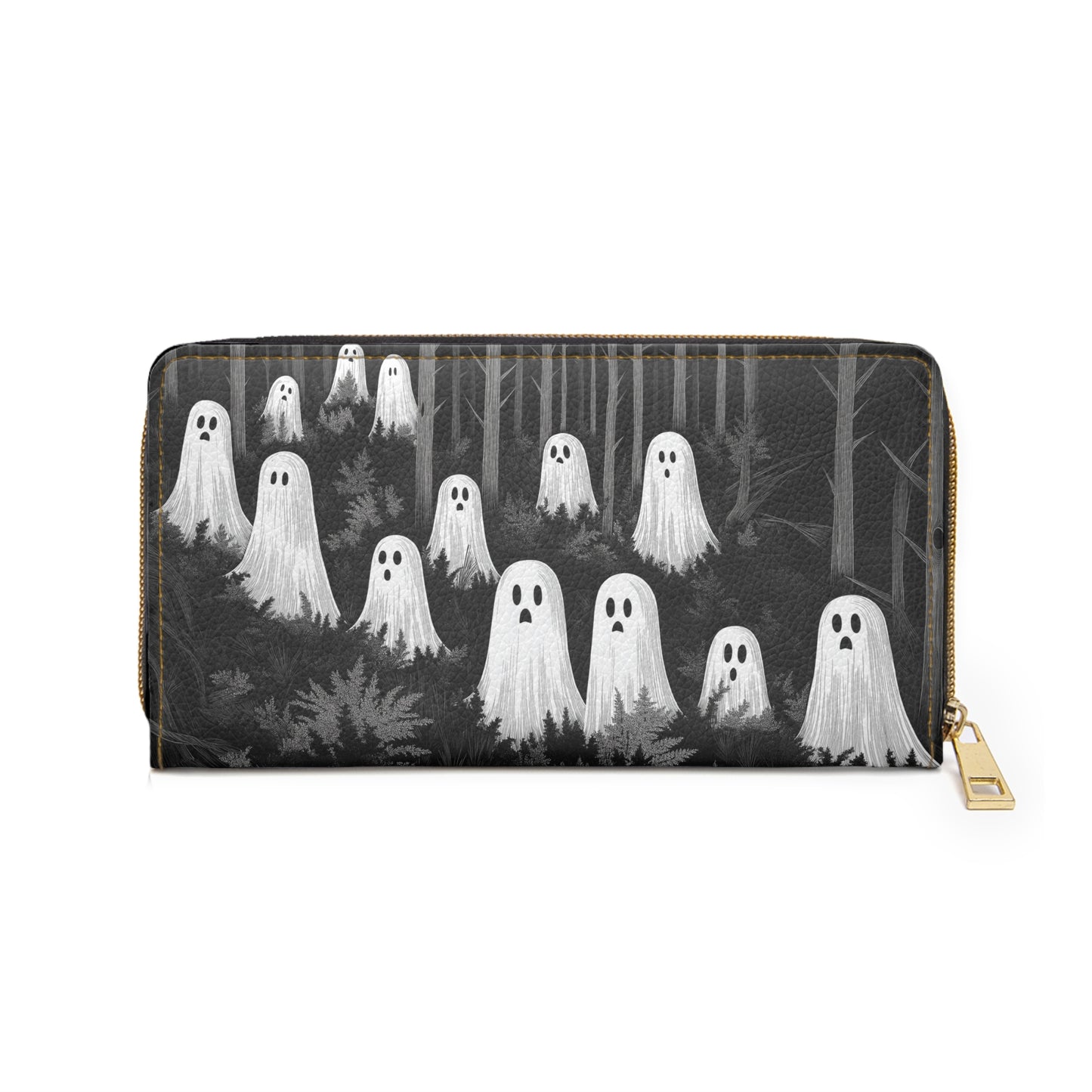 Forest Ghosts Zipper Wallet