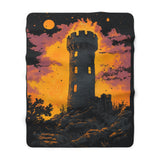 The Tower Sherpa Fleece Blanket