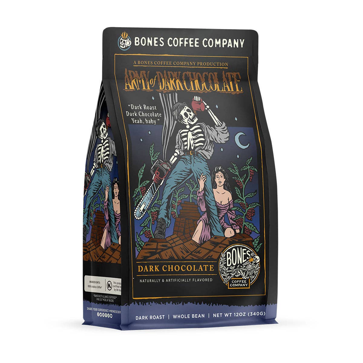 Army of Dark Chocolate Coffee | 12oz | Ground