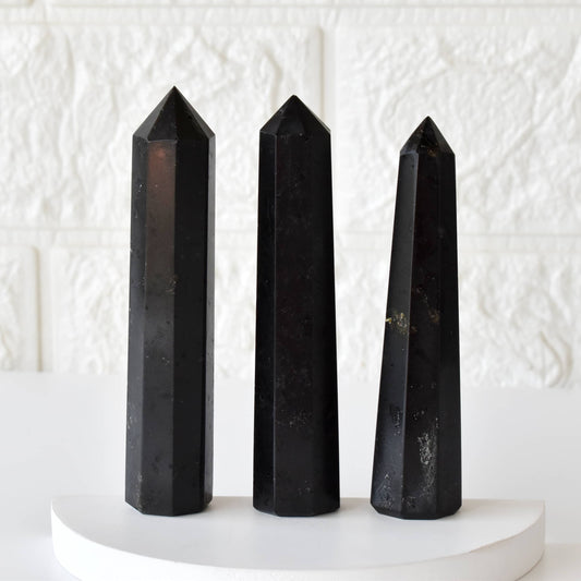 Black Tourmaline Obelisk