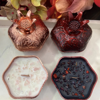 Persephone Pomegranate Candle