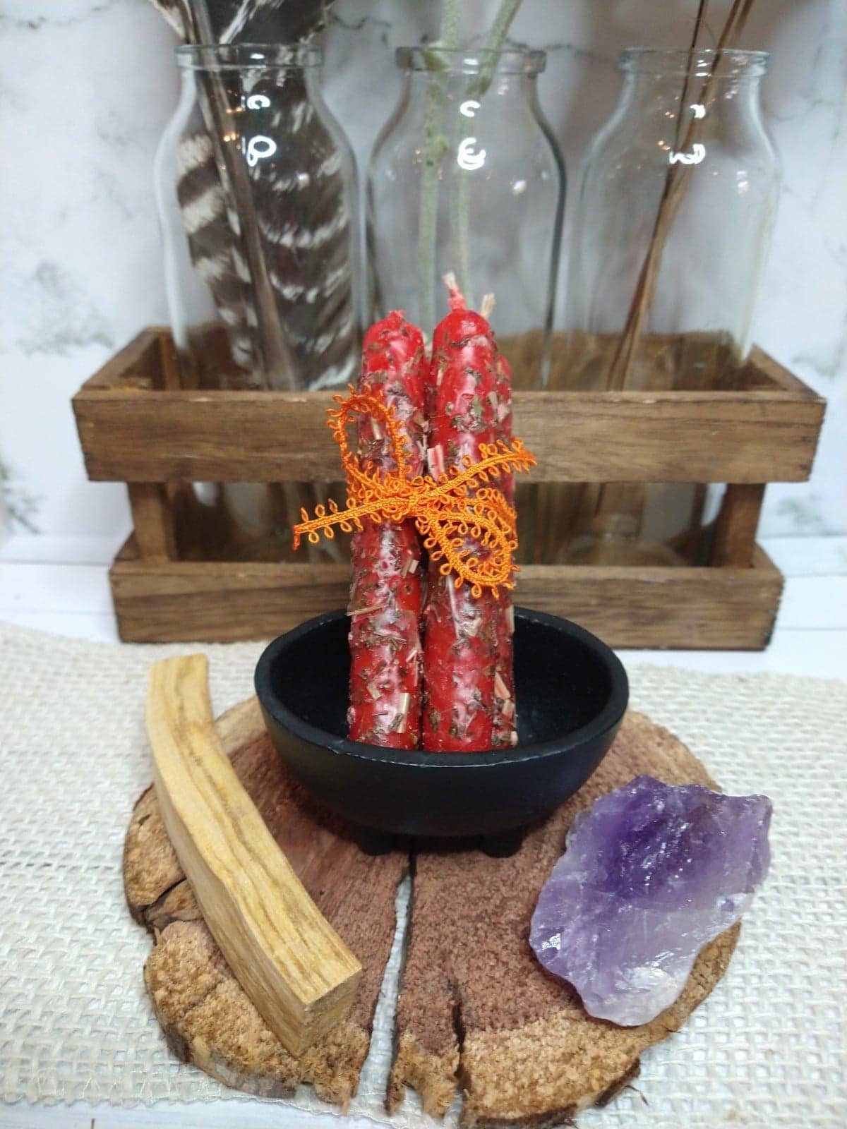 Hand Dipped Intention Candles