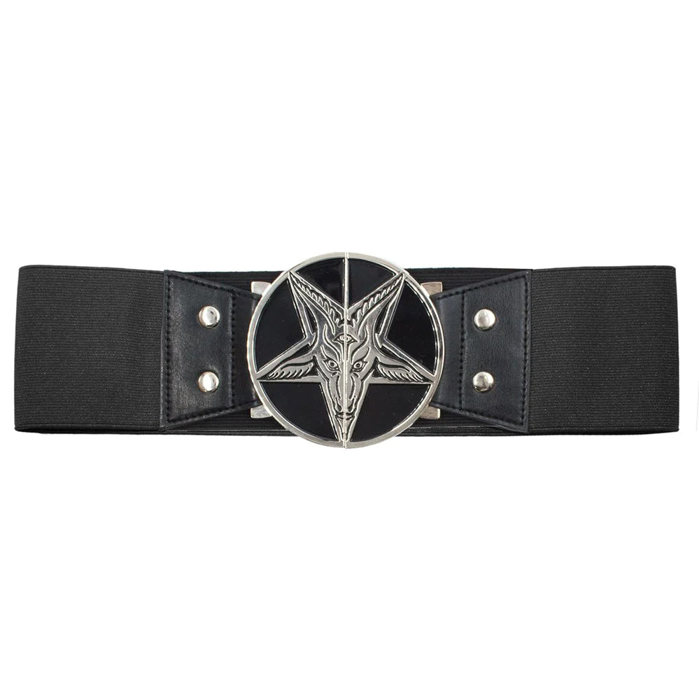 Goat Head Elastic Waist Belt