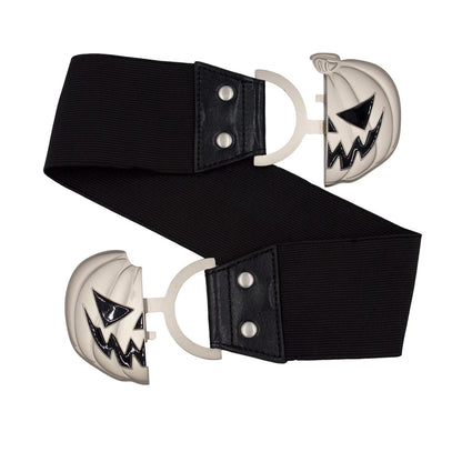 Trick or Treat Pumpkin Elastic Waist Belt