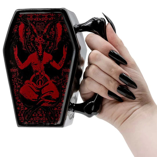 Baphomet Coffin Mug