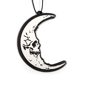 Skull Crescent Moon Glow In The Dark Freshener