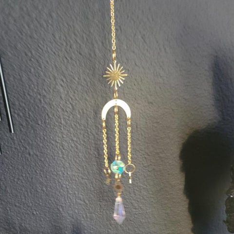 Sun & Crystals Suncatcher