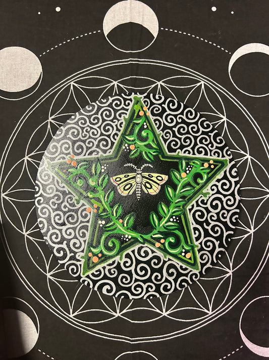 Midsummer Moth Canvas Painting