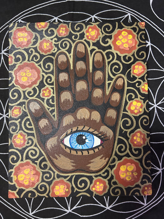 Love Magic Hand Canvas Painting