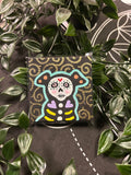 Sugar Skull Animal Mini Canvas Print