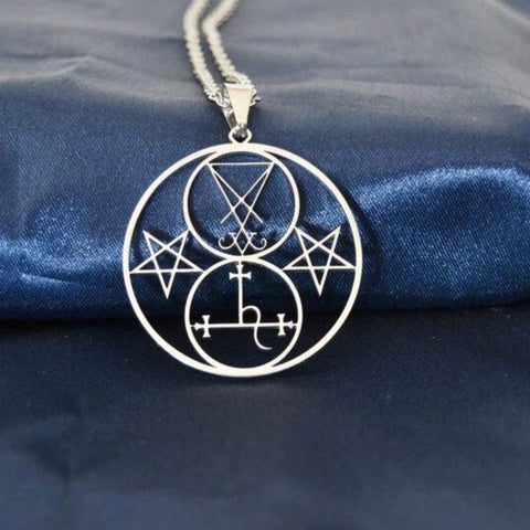 Lilith & Lucifer Sigils Necklace