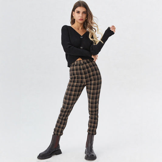 Oxford Plaid Leggings