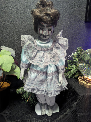 Charlotte Creepy Doll Halloween Decor Decoration