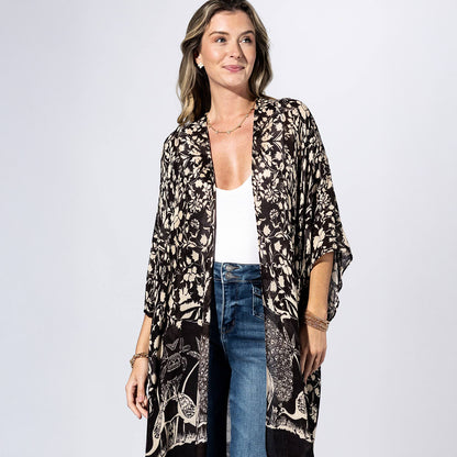 Patchwork Paisley Kimono