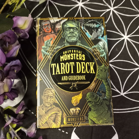 Universal Monsters Tarot Deck and Guidebook