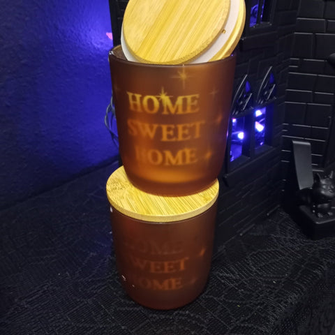 Home Sweet Home Honeysuckle Blaspheme Boutique Signature Candles