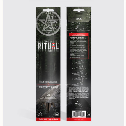 Ritual Incense 20 Sticks - Strength & Courage