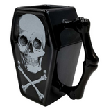 Skull and Crossbones Coffin Mug