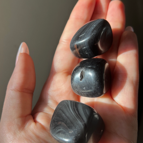 Rainbow Obsidian Tumbled Stone