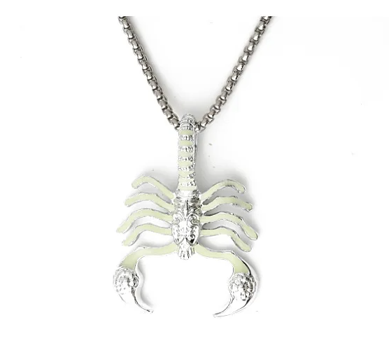 Scorpion Necklace Glow In The Dark